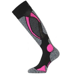 Lyžařské ponožky Lasting SWC 904 černá L (42-45)